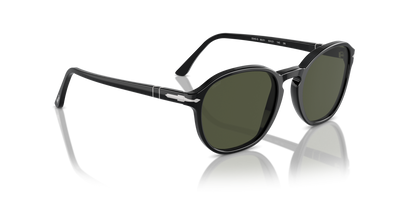 Persol PO3343S avec Monture Noir et Verres Vert - Image 3