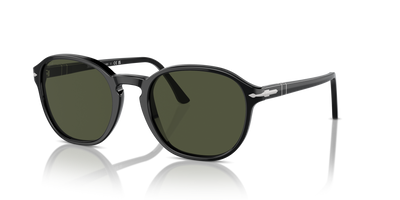 Persol PO3343S with Black Frame and Green Lenses - Image 1
