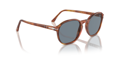 Persol PO3343S mit Terra Di Siena Gestell und Blau Gläsern - Bild 3