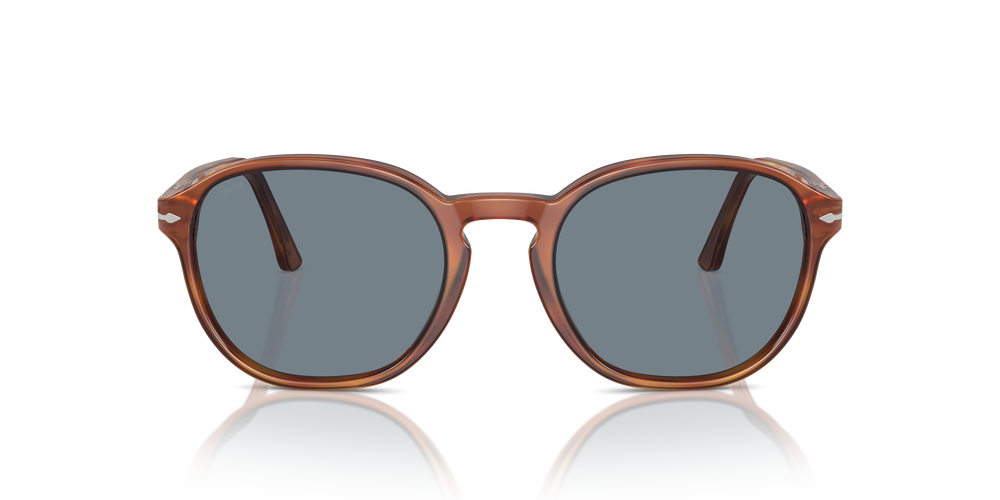 Persol PO3343S mit Terra Di Siena Gestell und Blau Gläsern - Bild 2