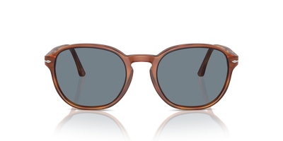 Persol PO3343S mit Terra Di Siena Gestell und Blau Gläsern - Bild 2