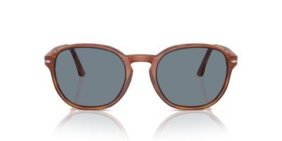 Persol PO3343S con Montura Terra Di Siena y Lentes Azul - Imagen 2