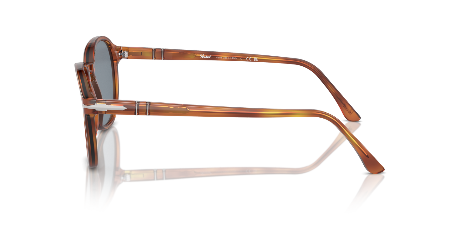 Persol PO3343S mit Terra Di Siena Gestell und Blau Gläsern - Bild 1