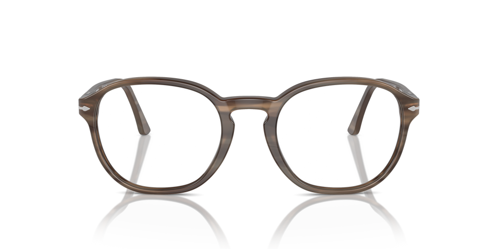 Persol PO3343V con Montatura Striato Marrone - Immagine 2