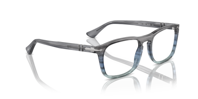 Persol PO3344V with Striped Grey Gradient Blue Frame - Image 3