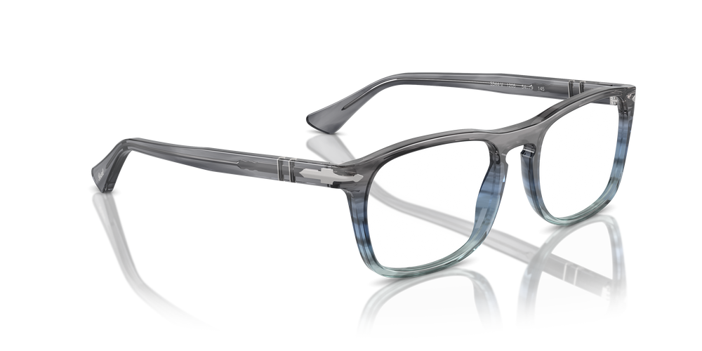 Persol PO3344V with Striped Grey Gradient Blue Frame - Image 3