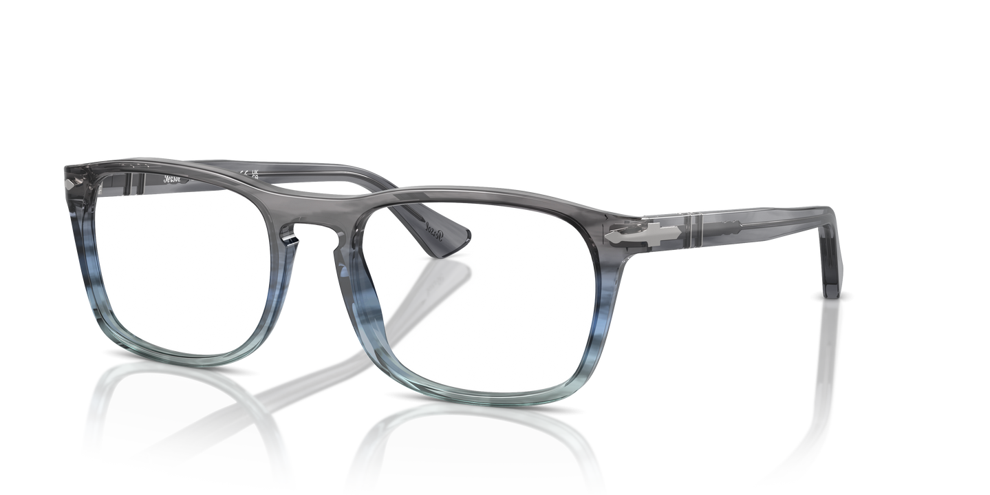 Persol PO3344V con Montatura Striped Grey Gradient Blue - Immagine 1