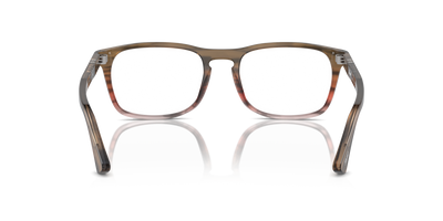 Persol PO3344V with Striped Brown Gradient Red Frame - Image 5