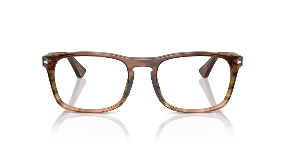 Persol PO3344V con Montatura Striato Marrone - Immagine 2