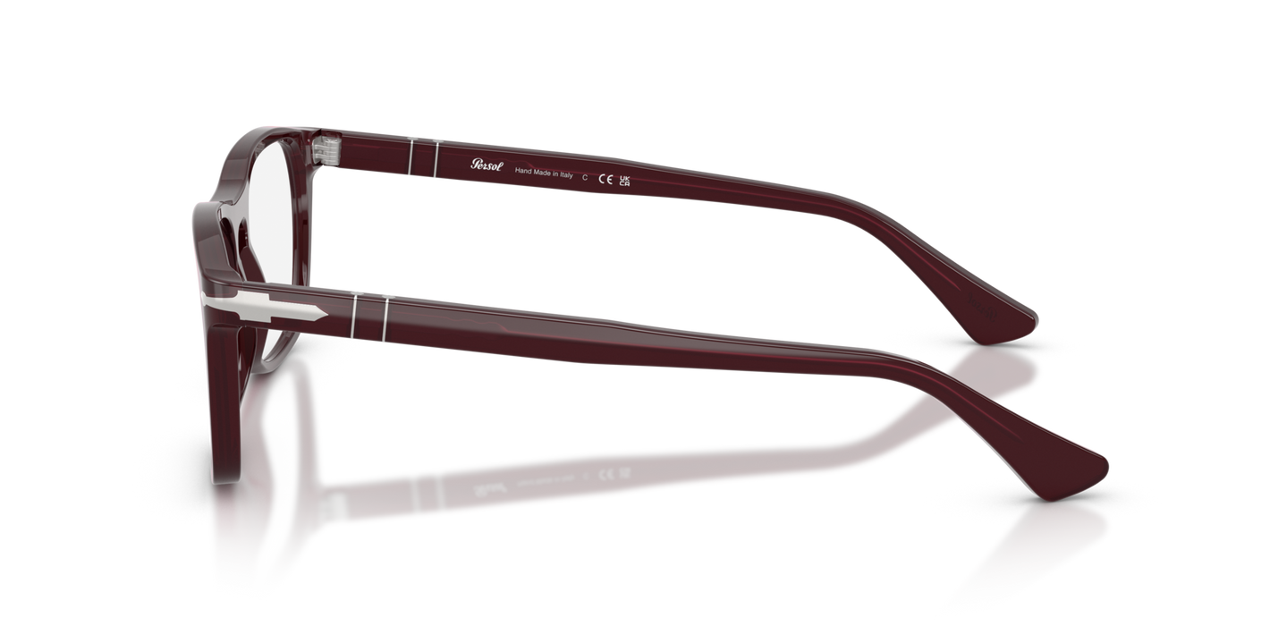 Persol PO3344V with Opal Burgundy Frame - Image 1