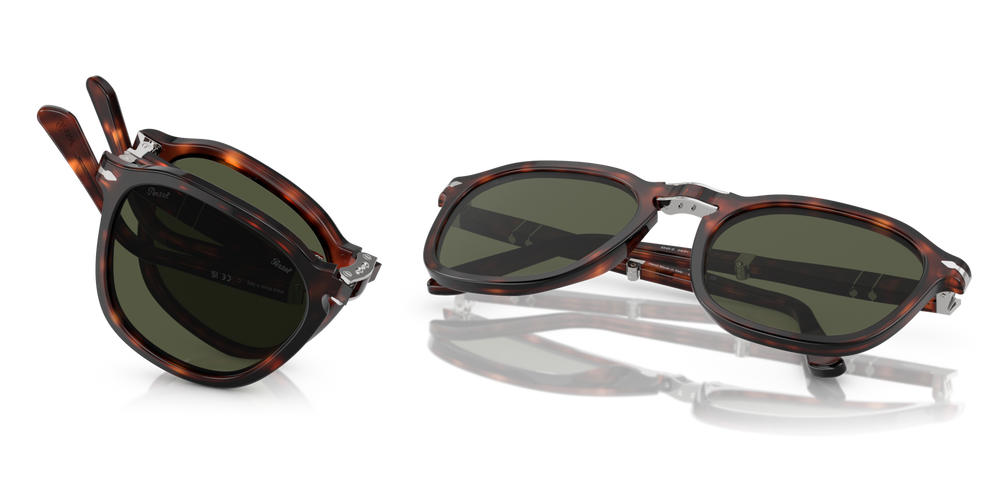 Persol PO3345S con Montatura Havana e Lenti Verde - Immagine 7