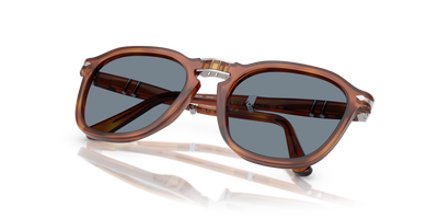 Persol PO3345S avec Monture Terre de Sienne et Verres Bleu - Image 7