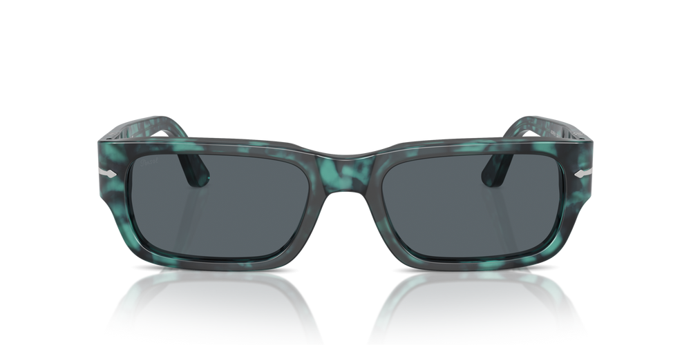 Persol Adrien avec Monture Havana bleu et Verres Bleu - Image 2