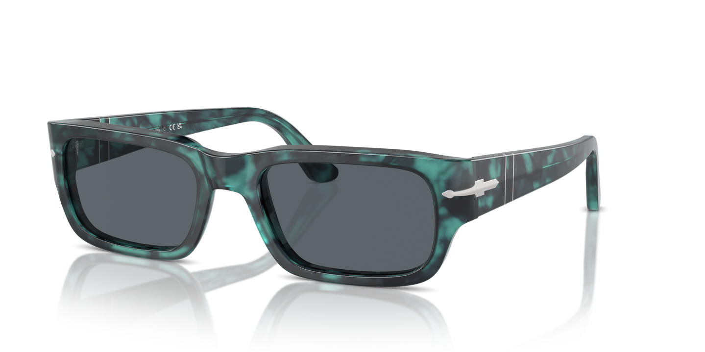 Persol Adrien with Blue Havana Frame and Blue Lenses - Image 1