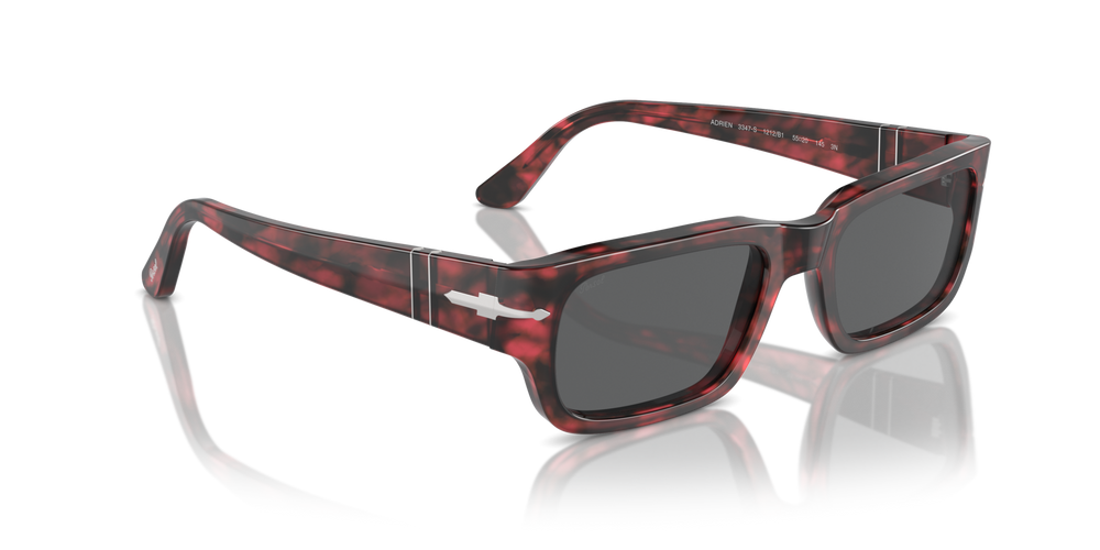 Persol Adrien con Montatura Havana Rosso e Lenti Grigio - Immagine 3