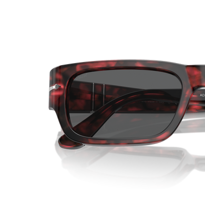 Persol Adrien with Red Havana Frame and Grey Lenses – Variant Image