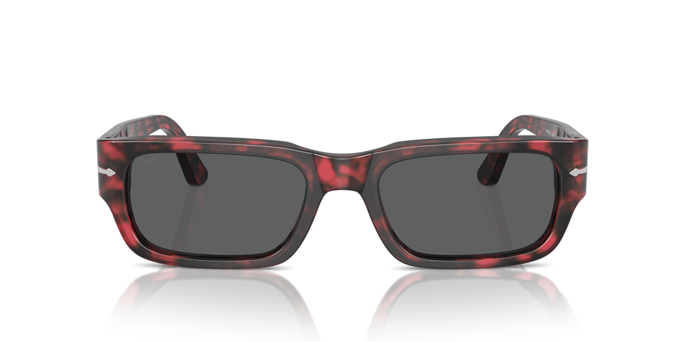 Persol Adrien avec Monture Havana Rouge et Verres Gris - Image 2
