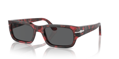 Persol Adrien avec Monture Havana Rouge et Verres Gris - Image 1