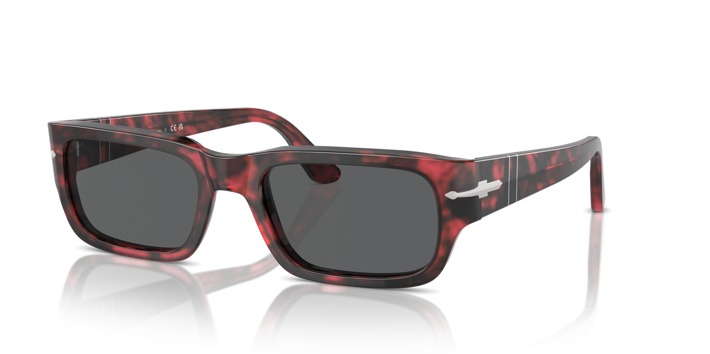 Persol Adrien with Red Havana Frame and Grey Lenses - Image 1