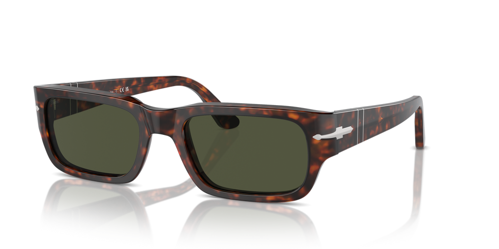 Persol Adrien con Montura Habana y Lentes Verde - Imagen 1