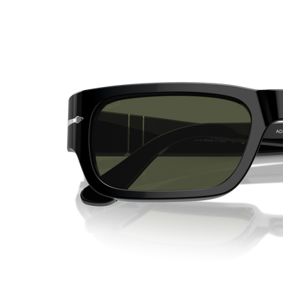 Persol Adrien with Black Frame and Green Lenses – Variant Image