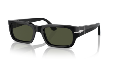 Persol Adrien with Black Frame and Green Lenses - Image 1