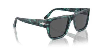 Persol PO3348S with Blue Havana Frame and Grey Lenses - Image 3