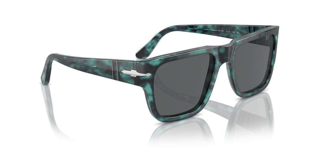 Persol PO3348S con Montatura Blu Havana e Lenti Grigio - Immagine 3