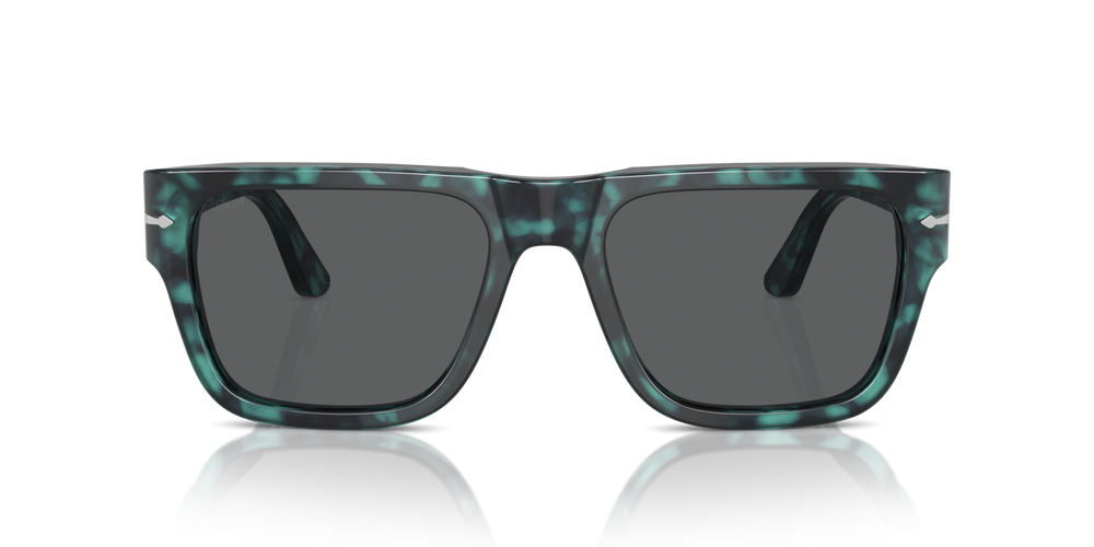 Persol PO3348S with Blue Havana Frame and Grey Lenses - Image 2