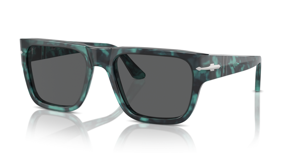 Persol PO3348S with Blue Havana Frame and Grey Lenses - Image 1