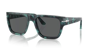 Persol PO3348S with Blue Havana Frame and Grey Lenses - Image 1
