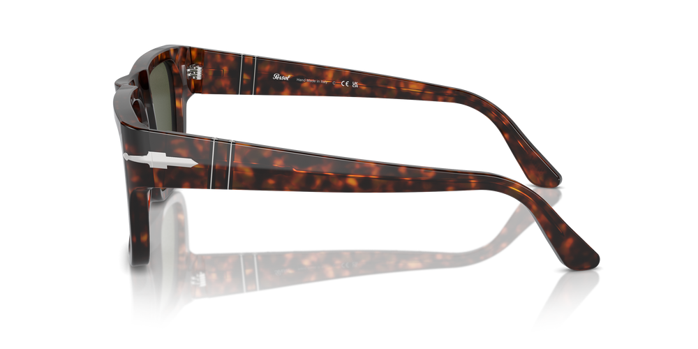 Persol PO3348S with Havana Frame and Green Lenses - Image 4