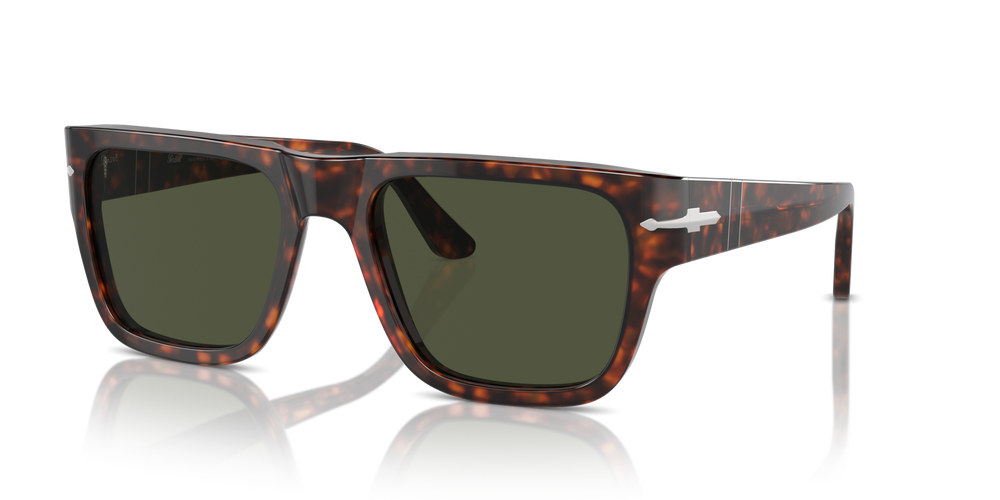Persol PO3348S con Montatura Havana e Lenti Verde - Immagine 1