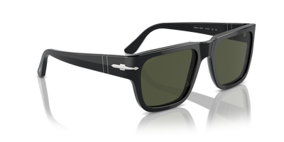 Persol PO3348S mit Schwarz Gestell und Grün Gläsern - Bild 3