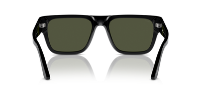 Persol PO3348S mit Schwarz Gestell und Grün Gläsern - Bild 5