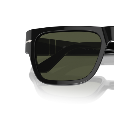 Persol PO3348S with Black Frame and Green Lenses – Variant Image
