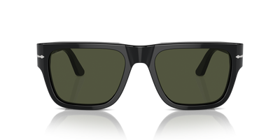 Persol PO3348S mit Schwarz Gestell und Grün Gläsern - Bild 2
