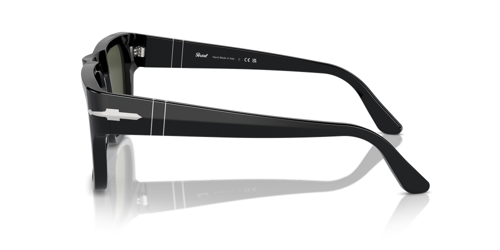 Persol PO3348S mit Schwarz Gestell und Grün Gläsern - Bild 4