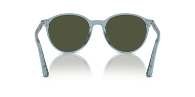 Persol PO3350S con Montatura Blu Trasparente e Lenti Verde - Immagine 5