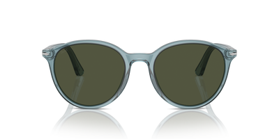 Persol PO3350S con Montatura Blu Trasparente e Lenti Verde - Immagine 2