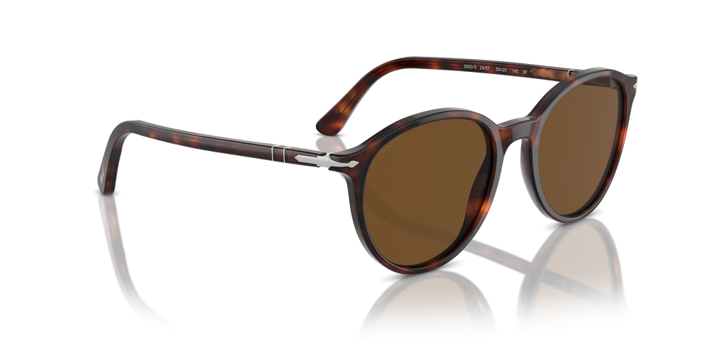 Persol PO3350S mit Havana Gestell und Braun Gläsern - Bild 3