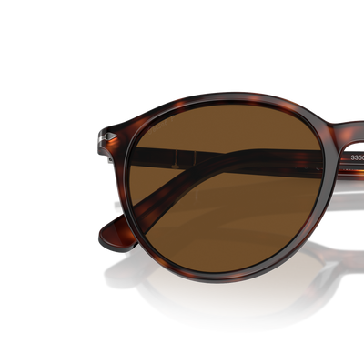 Persol PO3350S mit Havana Gestell und Braun Gläsern – Variantenbild