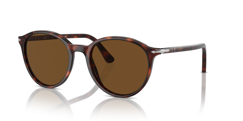 Persol PO3350S mit Havana Gestell und Braun Gläsern - Bild 1