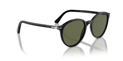 Persol PO3350S with Black Frame and Green Lenses - Image 3