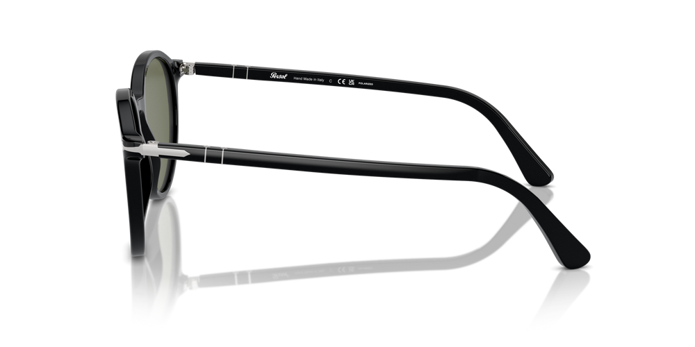 Persol PO3350S with Black Frame and Green Lenses - Image 4
