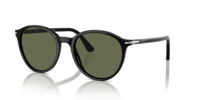 Persol PO3350S con Montatura Nero e Lenti Verde - Immagine 1