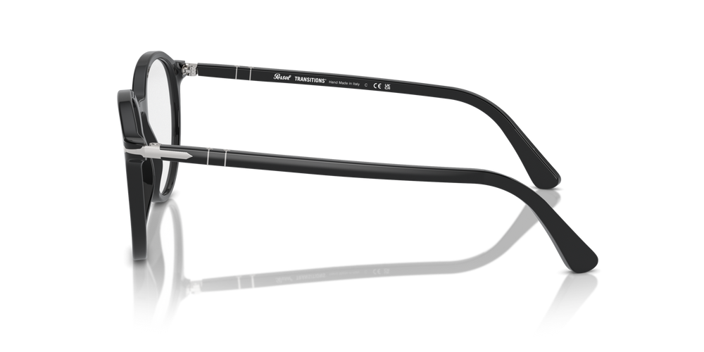 Persol PO3350S – Transitions avec Monture Noir et Verres Bleu - Image 4