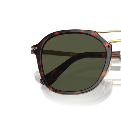 Persol PO3352S avec Monture Havana et Verres Vert – Image variante