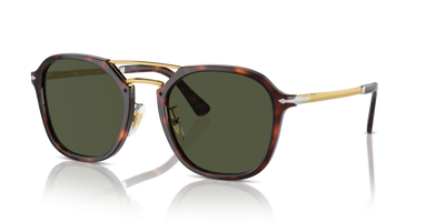 Persol PO3352S avec Monture Havana et Verres Vert - Image 1