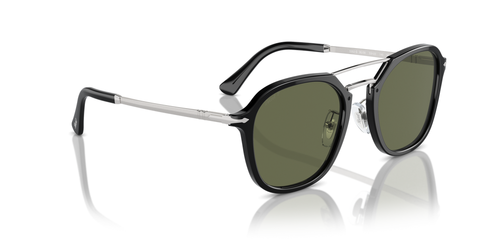 Persol PO3352S with Black Frame and Green Lenses - Image 3
